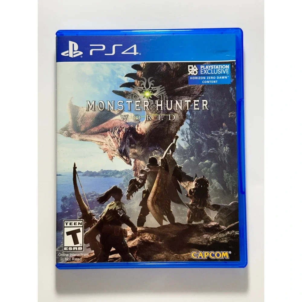 Monster Hunter World Sony PlayStation 4 PS4 TESTED WORKING‎